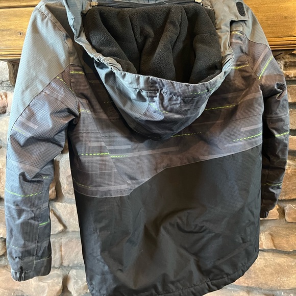 Free Country Boy's Black/Gray (some green) Extreme Performance Jacket - S 7/8 - Picture 3 of 4
